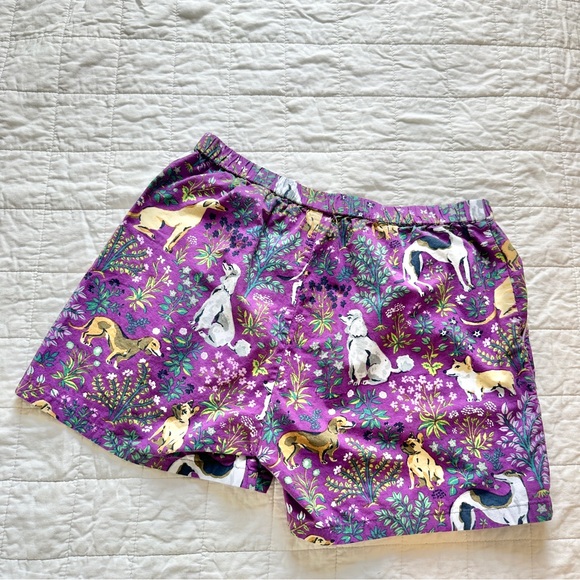 Printfresh Must Love Dogs Shorts XS Purple - Picture 3 of 5